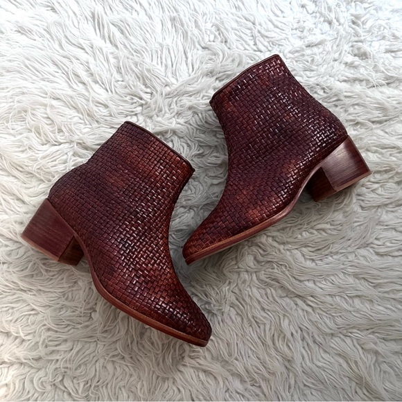 St. Agni Shoes - St. Agni Hamlet Woven Boots